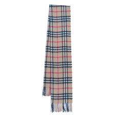 Cashmere Plaid Print Vintage Pre-Loved Scarf