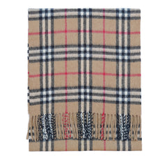 Cashmere Plaid Print Vintage Pre-Loved Scarf