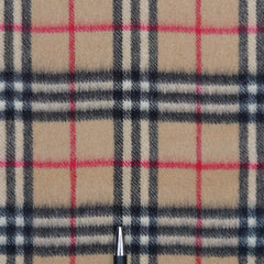 Cashmere Plaid Print Vintage Pre-Loved Scarf