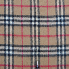 Cashmere Plaid Print Vintage Pre-Loved Scarf