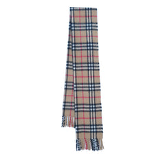 Cashmere Plaid Print Vintage Pre-Loved Scarf