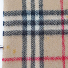 Lambswool Plaid Print Vintage Pre-Loved Scarf