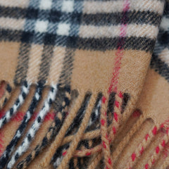 Lambswool Plaid Print Vintage Pre-Loved Scarf