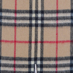 Lambswool Plaid Print Vintage Pre-Loved Scarf