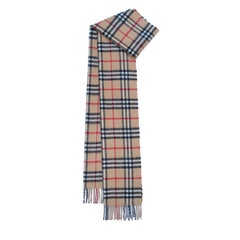 Lambswool Plaid Print Vintage Pre-Loved Scarf