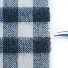 Cashmere Plaid Print Vintage Pre-Loved Scarf