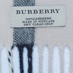 Cashmere Plaid Print Vintage Pre-Loved Scarf