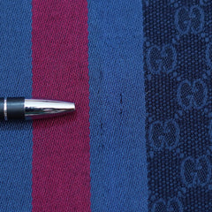 Wool GG Pattern Vintage Pre-Loved Scarf