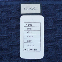 Wool GG Pattern Vintage Pre-Loved Scarf