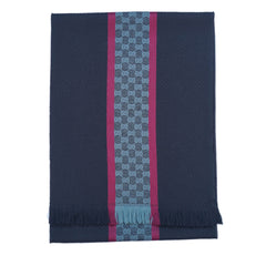 Wool GG Pattern Vintage Pre-Loved Scarf