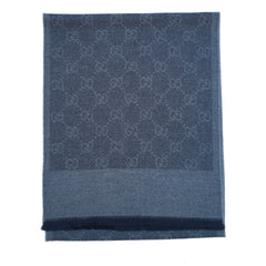 Wool GG Pattern Vintage Pre-Loved Scarf
