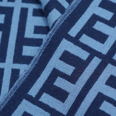 Wool FF Pattern Vintage Pre-Loved Scarf