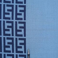 Wool FF Pattern Vintage Pre-Loved Scarf