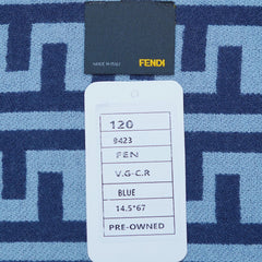 Wool FF Pattern Vintage Pre-Loved Scarf