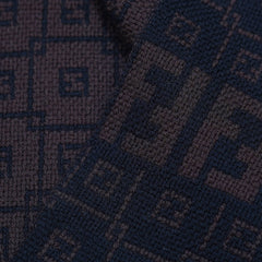 Fendi Authentic Wool FF Pattern Vintage Pre-Loved Scarf