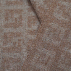 Fendi Authentic Wool FF Pattern Vintage Pre-Loved Scarf