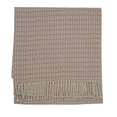 Fendi Authentic Wool FF Pattern Vintage Pre-Loved Scarf