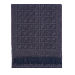 Fendi Authentic Wool FF Pattern Vintage Pre-Loved Scarf
