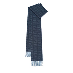 Fendi Authentic Wool FF Pattern Vintage Pre-Loved Scarf