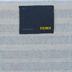 Fendi Authentic Wool FF Pattern Vintage Pre-Loved Scarf