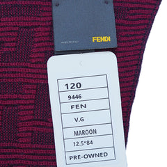 Wool FF Pattern Vintage Pre-Loved Scarf