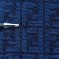 Wool FF Pattern Vintage Pre-Loved Scarf