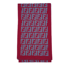 Wool FF Pattern Vintage Pre-Loved Scarf