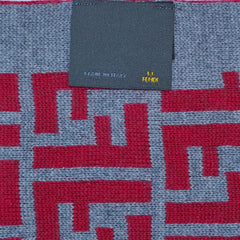 Wool FF Pattern Vintage Pre-Loved Scarf