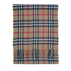 Cashmere Plaid Print Vintage Pre-Loved Scarf