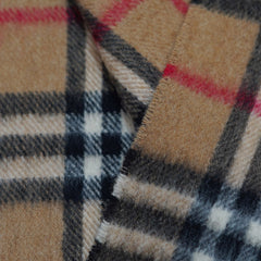 Cashmere Plaid Print Vintage Pre-Loved Scarf