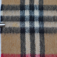 Cashmere Plaid Print Vintage Pre-Loved Scarf