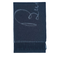 Cashmere Monogram Print Vintage Pre-Loved Scarf