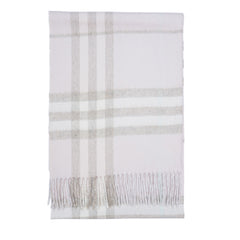 Cashmere Plaid Print Vintage Pre-Loved Scarf