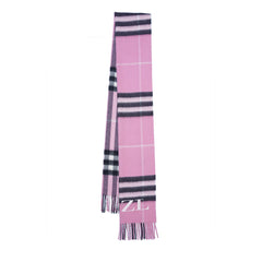 Cashmere Plaid Print Vintage Pre-Loved Scarf