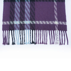 Cashmere Plaid Print Vintage Pre-Loved Scarf