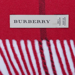 Cashmere Plaid Print Vintage Pre-Loved Scarf