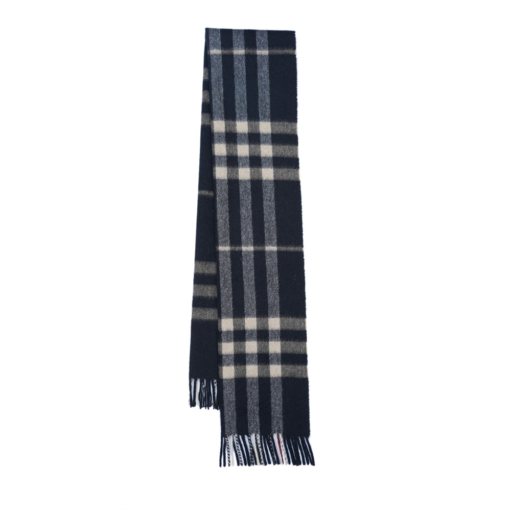Cashmere Plaid Print Vintage Pre-Loved Scarf