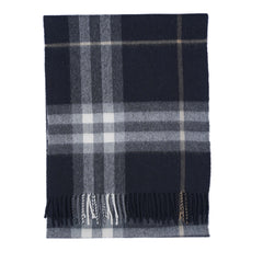 Cashmere Plaid Print Vintage Pre-Loved Scarf