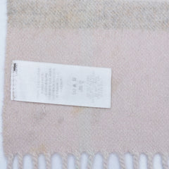Cashmere Plaid Print Vintage Pre-Loved Scarf