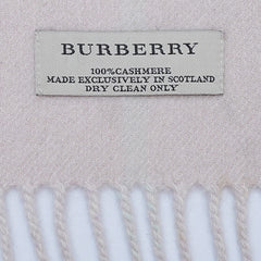 Cashmere Plaid Print Vintage Pre-Loved Scarf