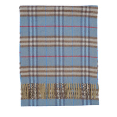 Cashmere Plaid Print Vintage Pre-Loved Scarf