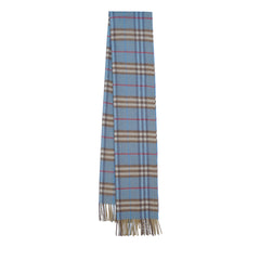 Cashmere Plaid Print Vintage Pre-Loved Scarf