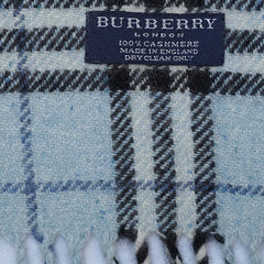 Cashmere Plaid Print Vintage Pre-Loved Scarf