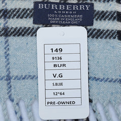 Cashmere Plaid Print Vintage Pre-Loved Scarf