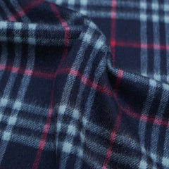 Cashmere Plaid Print Vintage Pre-Loved Scarf