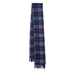 Cashmere Plaid Print Vintage Pre-Loved Scarf