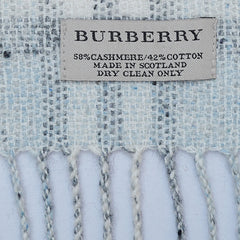 Cashmere Plaid Print Vintage Pre-Loved Scarf