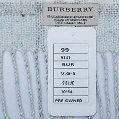 Cashmere Plaid Print Vintage Pre-Loved Scarf