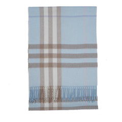 Cashmere Plaid Print Vintage Pre-Loved Scarf