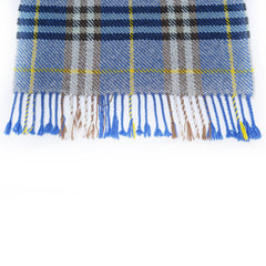 Cashmere Plaid Print Vintage Pre-Loved Scarf